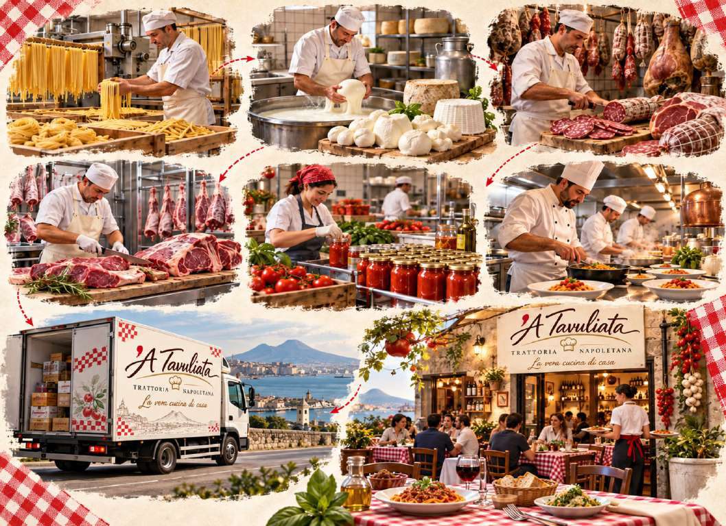 Immagine dalla brochure ’A Tavuliata